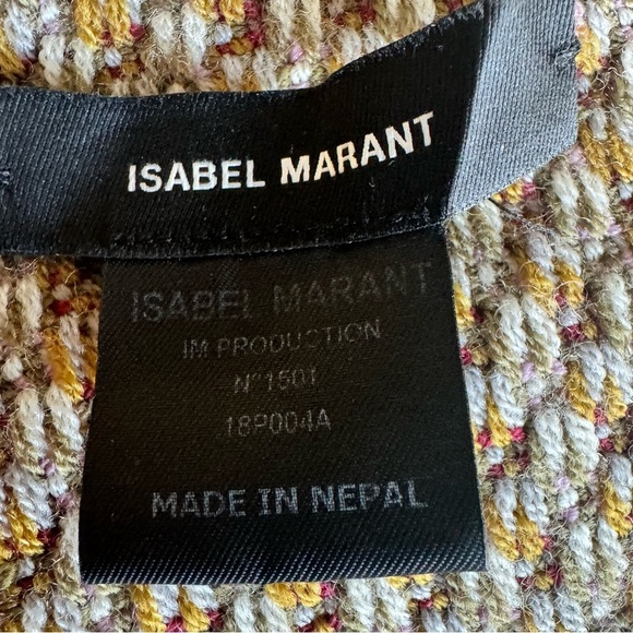 Isabel Marant Pure Woo Shawl Wrap Scarf - Picture 4 of 10